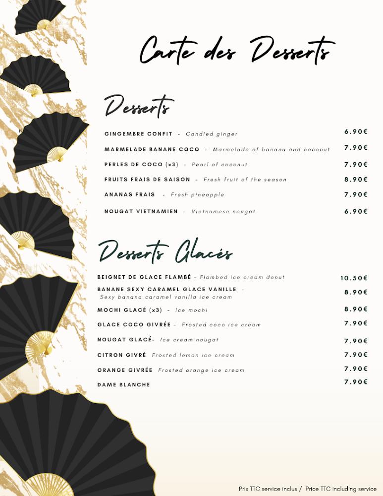 L'Eventail - Menu Image 3